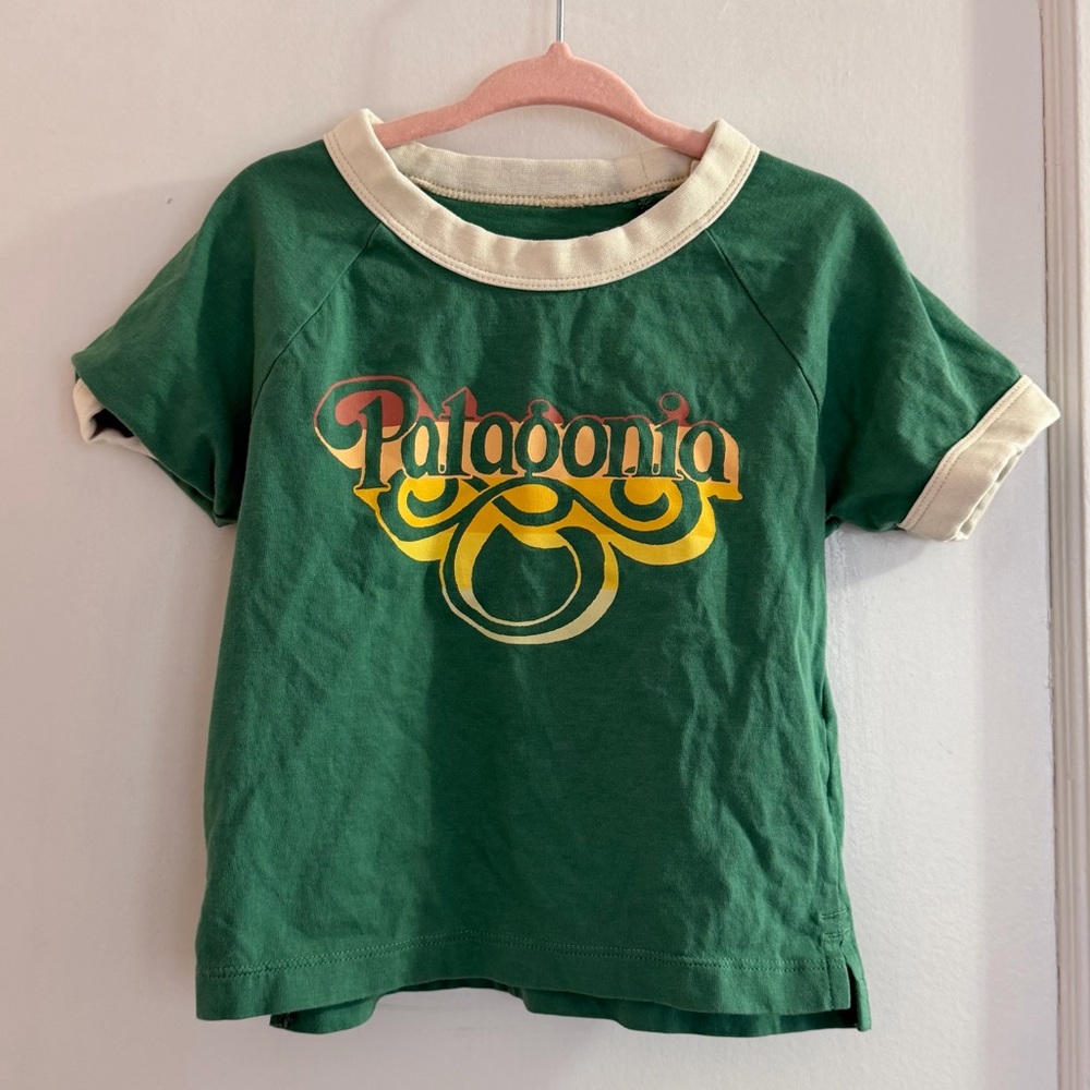 Patagonia Baby Ringer Cotton Tshirt in 2T